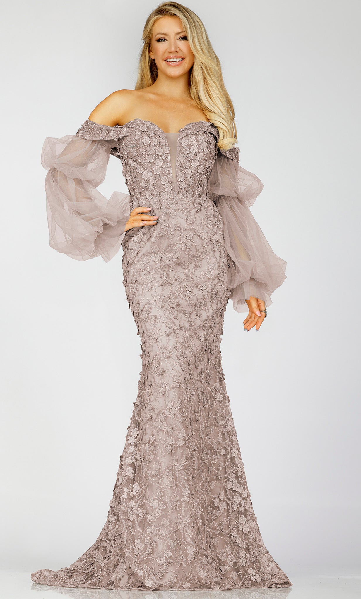 Terani Couture 231E0515 Pink