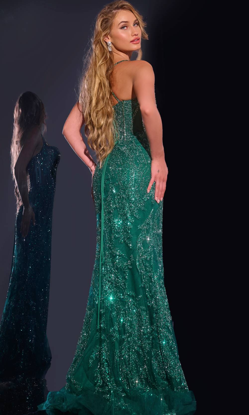 Jovani 40470 Emerald