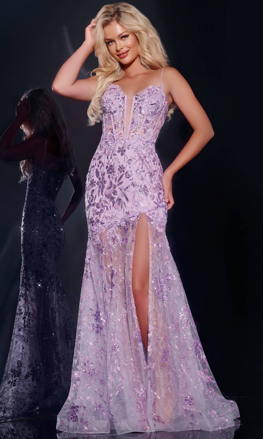 Jovani 42203 Lilac