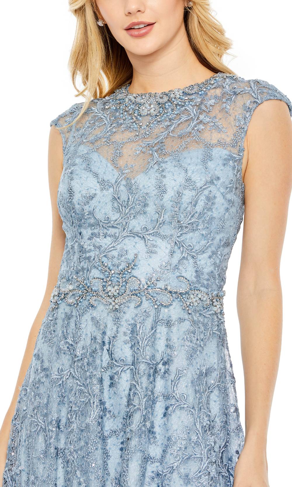 Mac Duggal 79430 Slate Blue