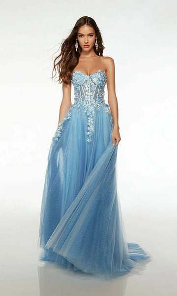 Periwinkle blue clearance formal dress