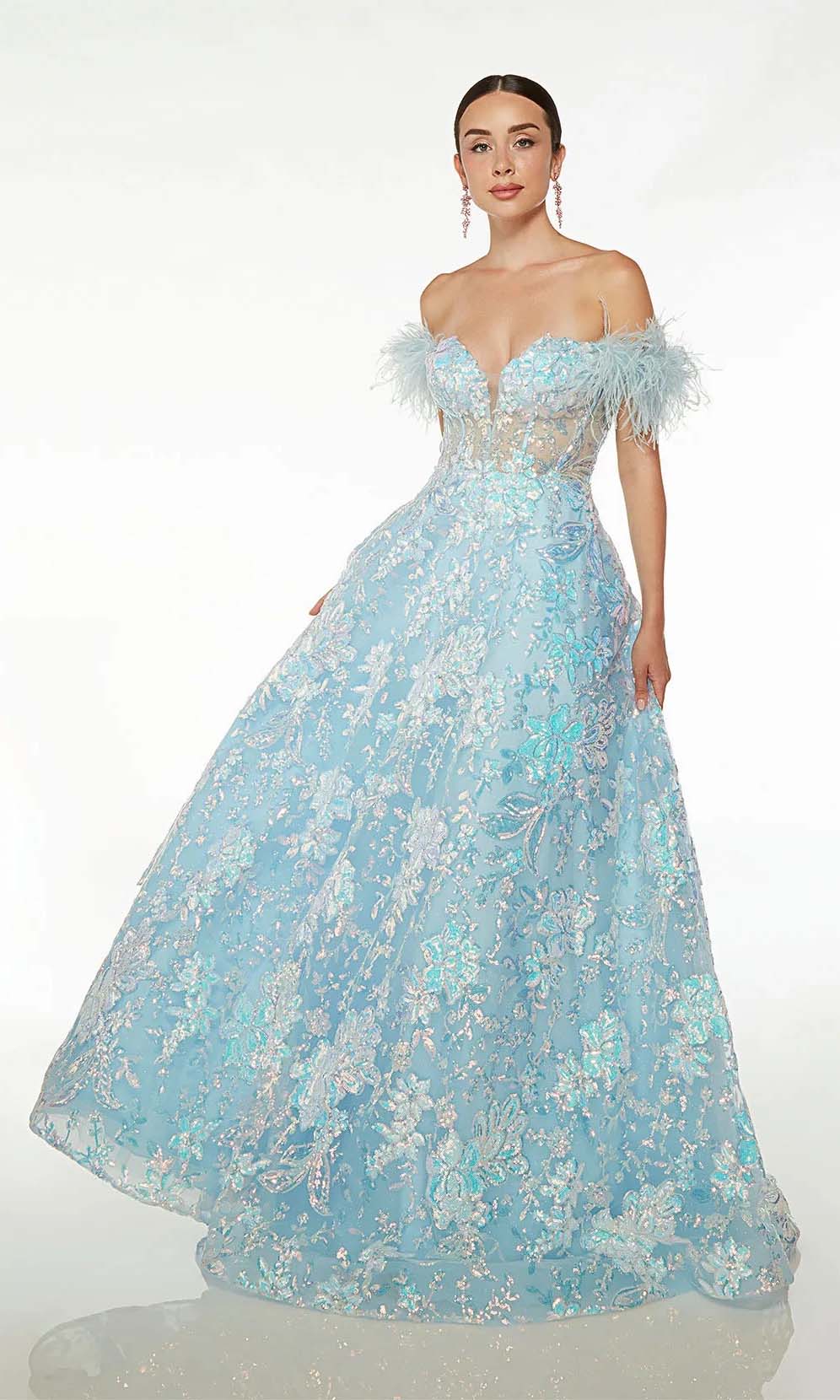 Alyce Paris 61645 Opal/Light Blue