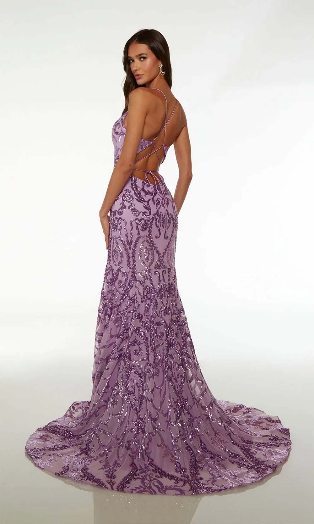 Alyce Paris 61659 Dark Orchid