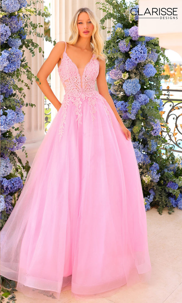 Pink Plus Size Prom Formal Dresses & Gowns