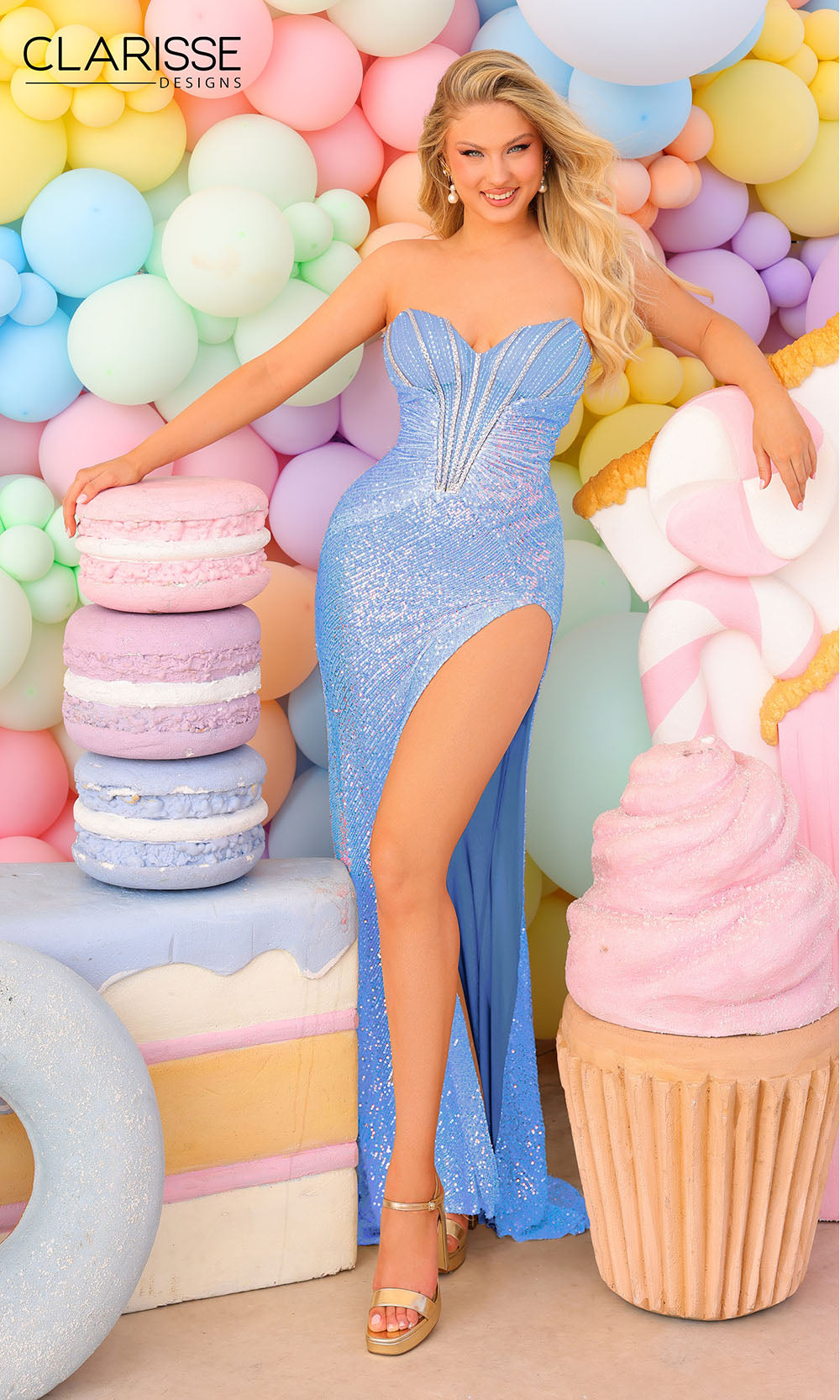 Clarisse 810829 Light Blue