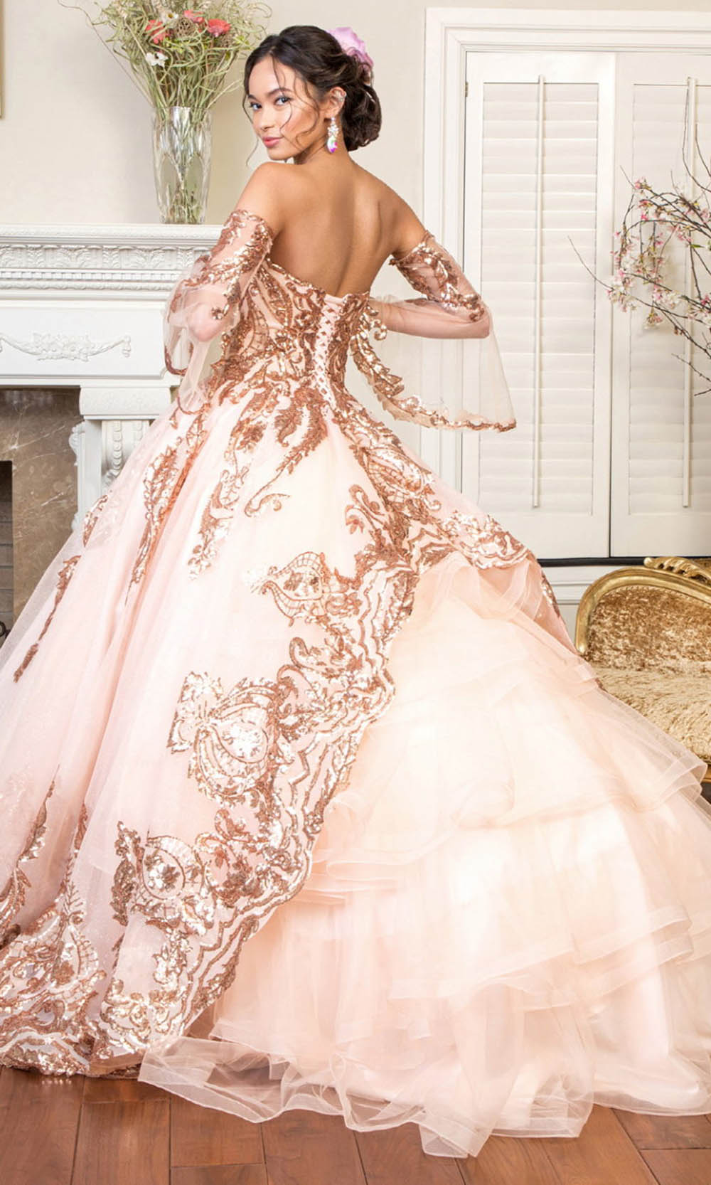 Elizabeth K GL1914 Champange