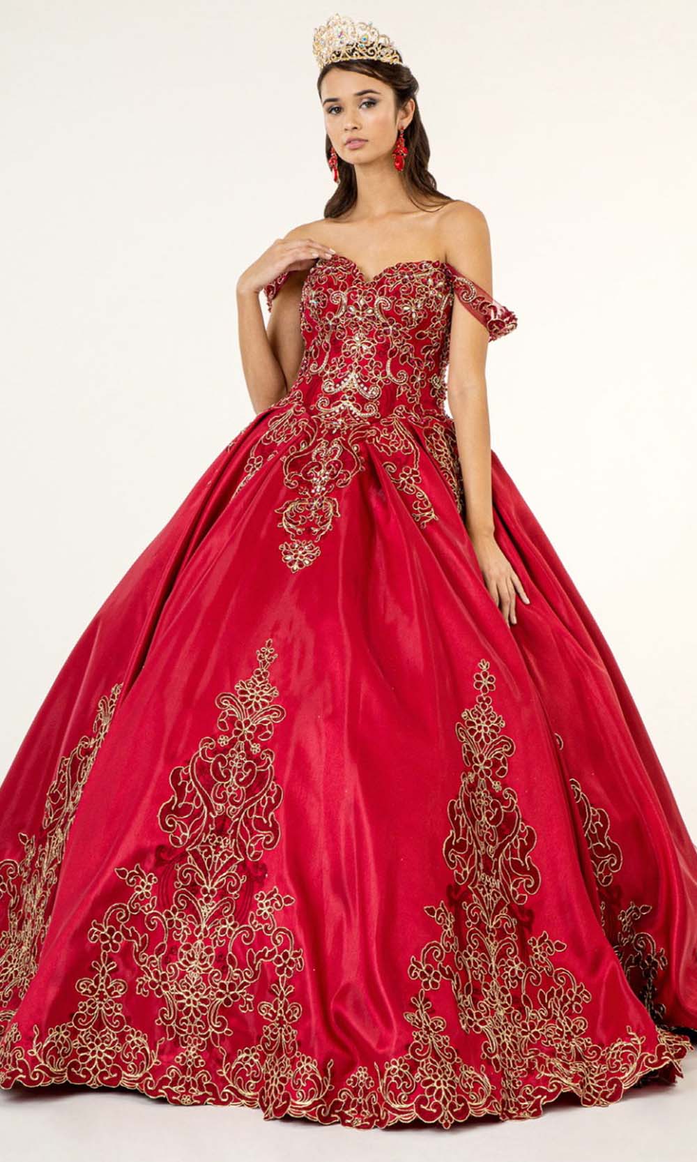 Elizabeth K GL1930 Burgundy