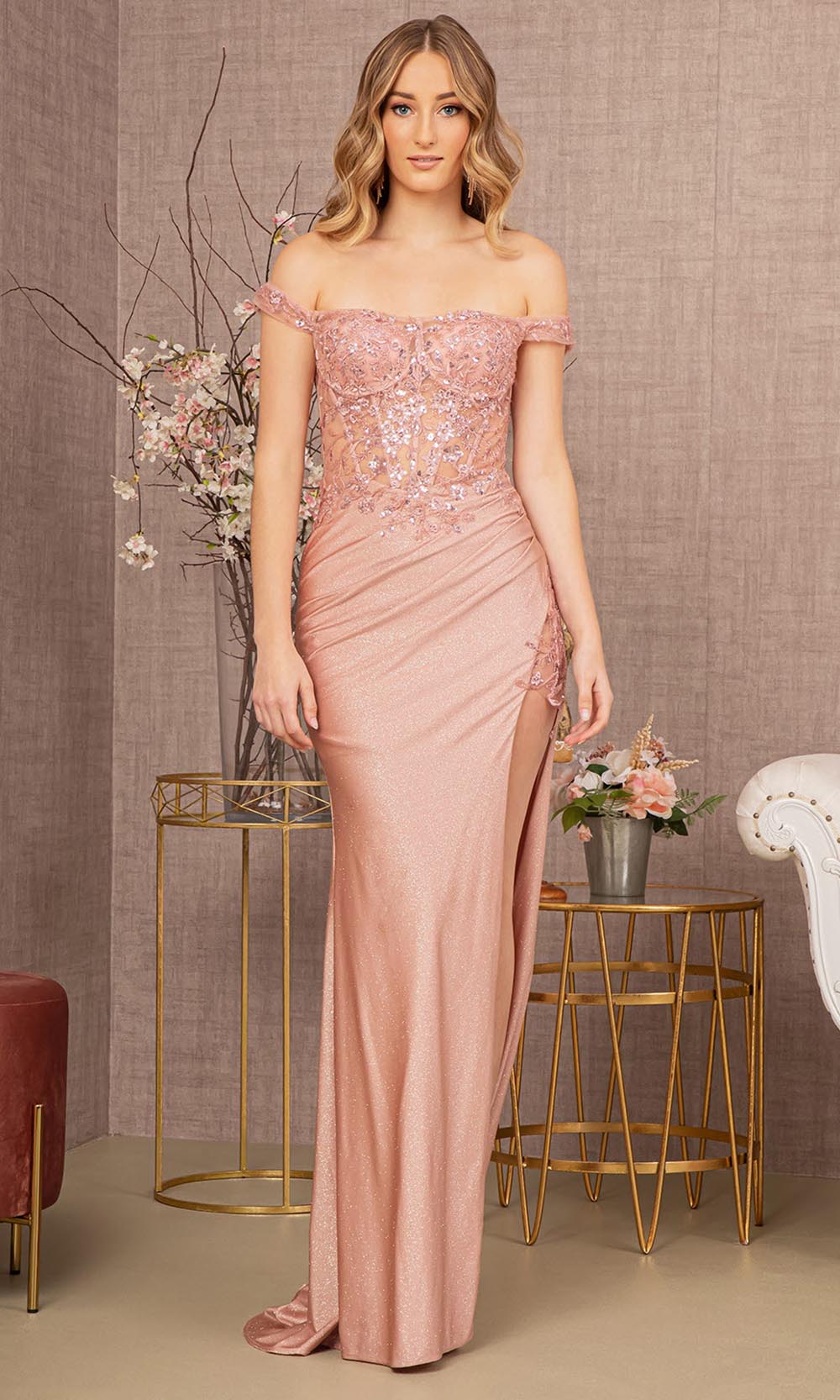 Elizabeth K GL3162 Rose Gold