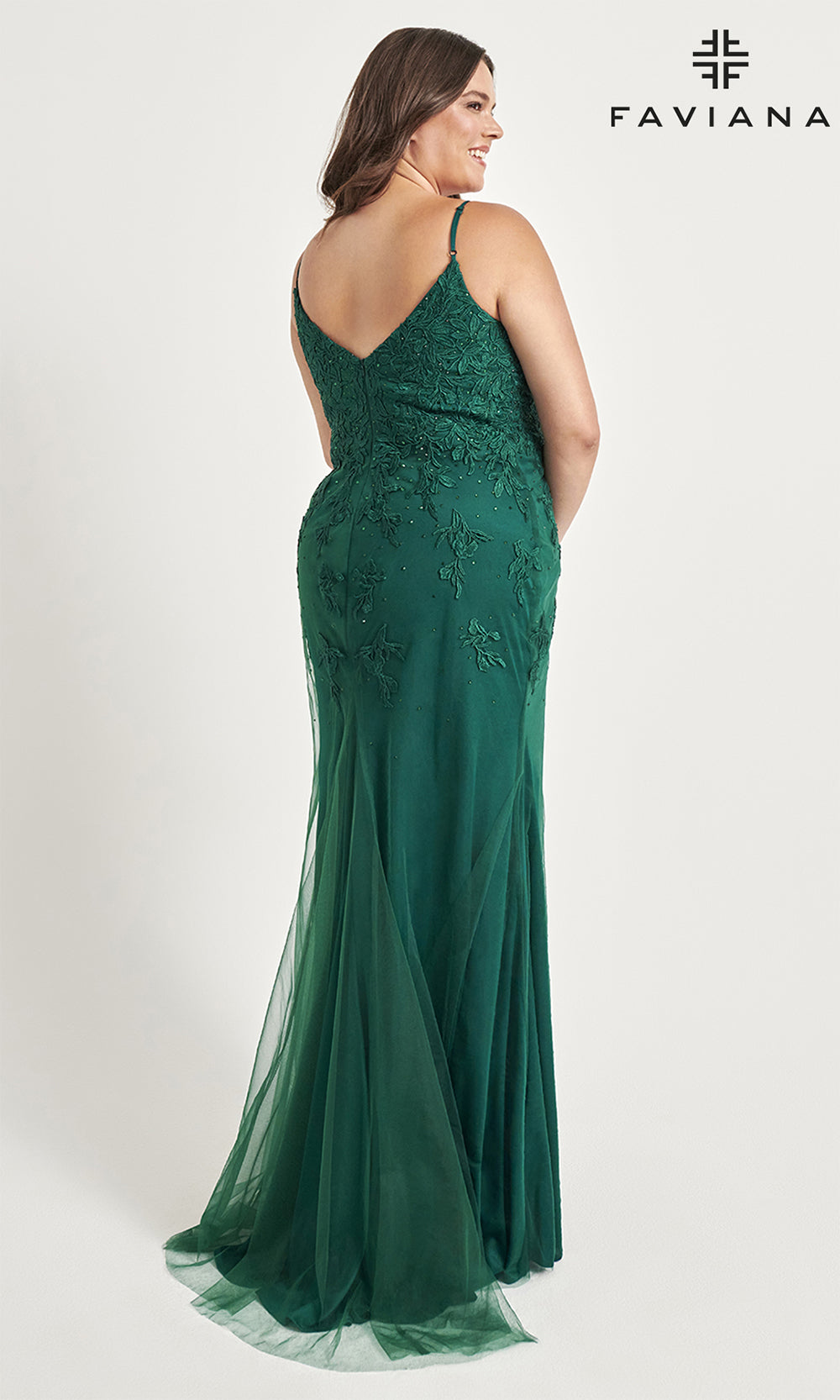 Faviana 9539 Forest Green