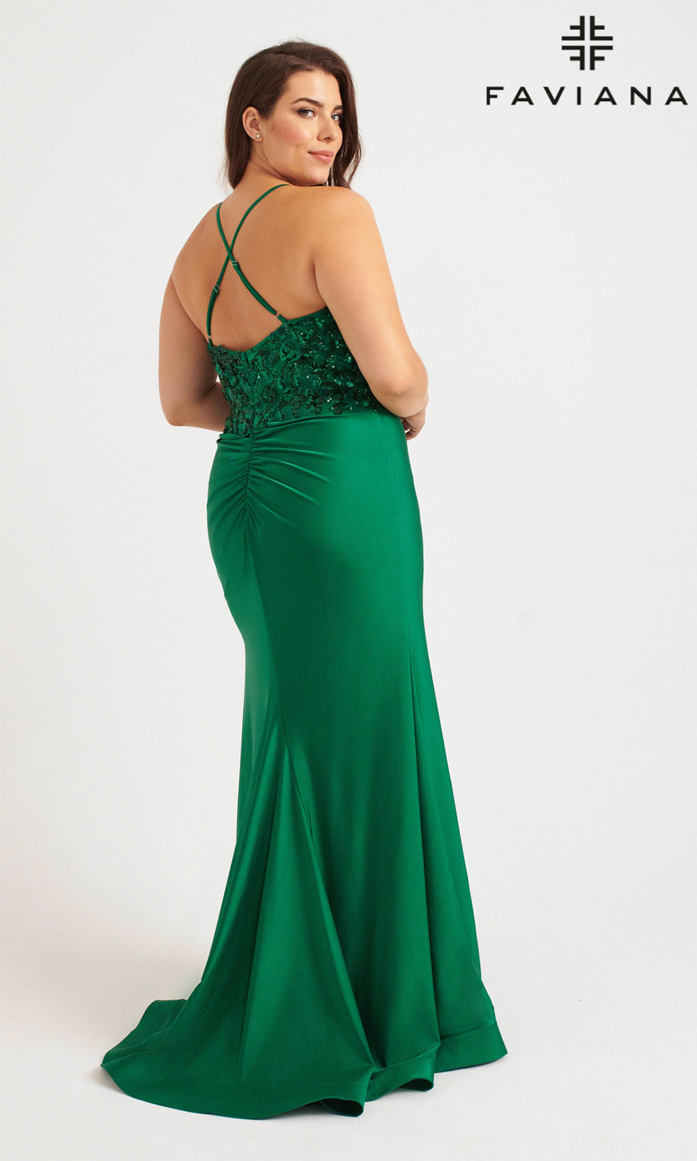 Faviana 9570 Dark Emerald