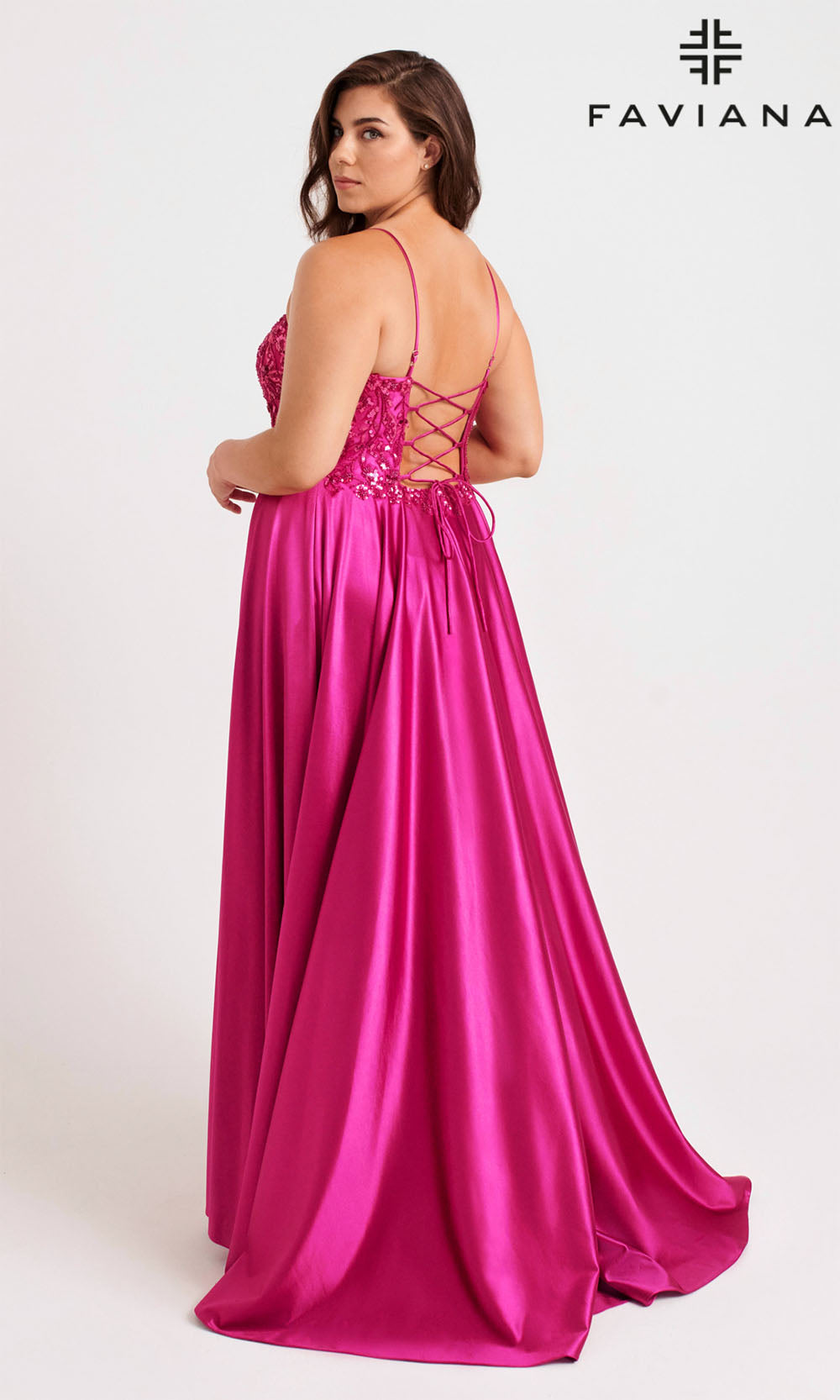 Faviana 9582 Raspberry