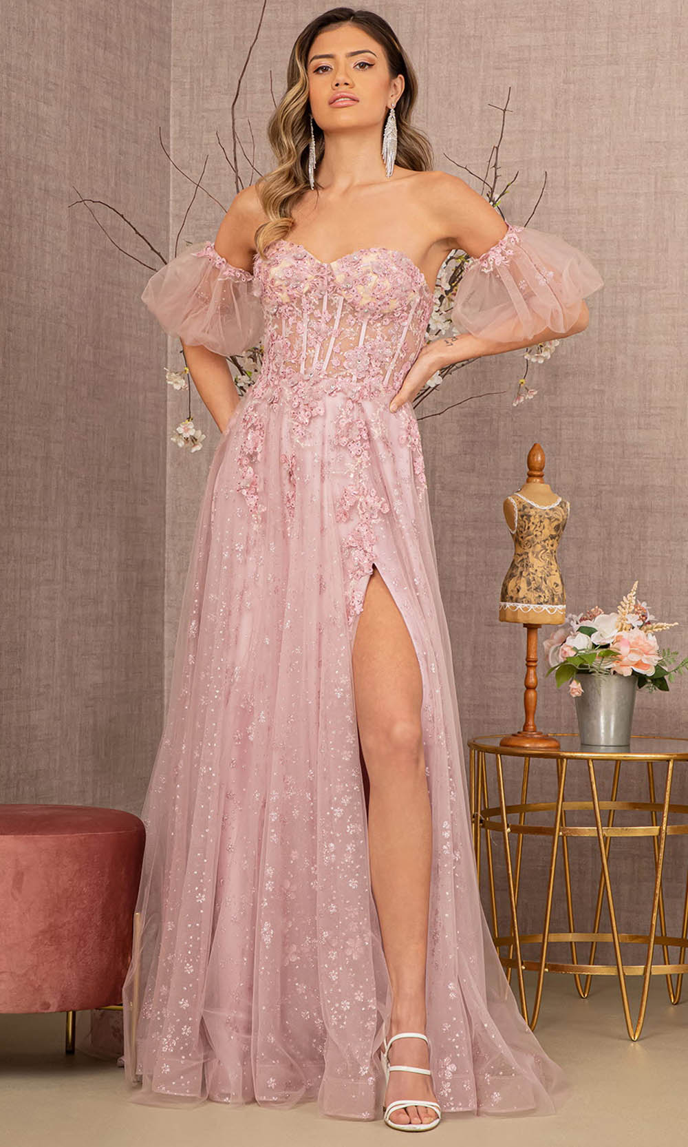 GLS by Gloria GL3126 Dusty Rose