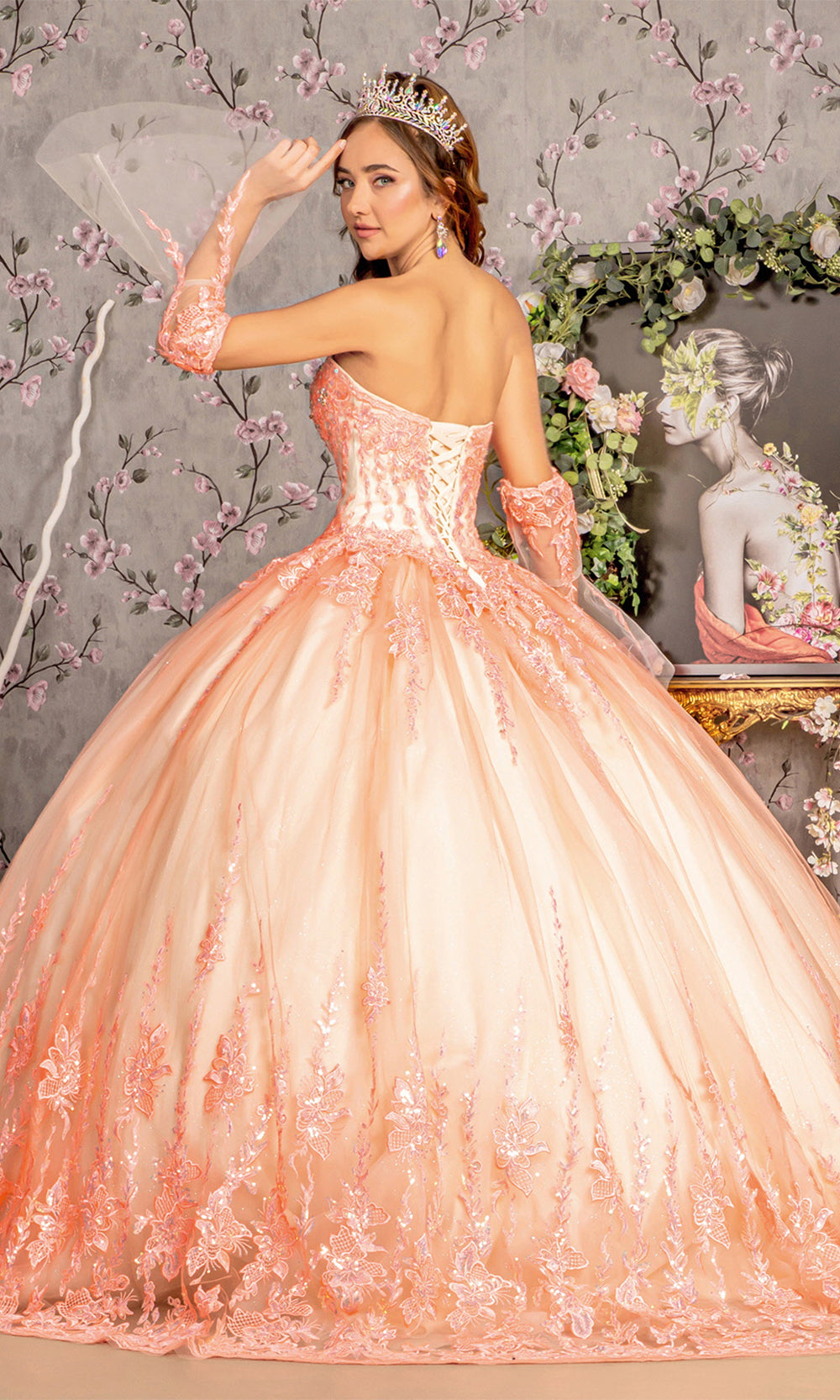 GLS by Gloria GL3235 Orange/Champagne