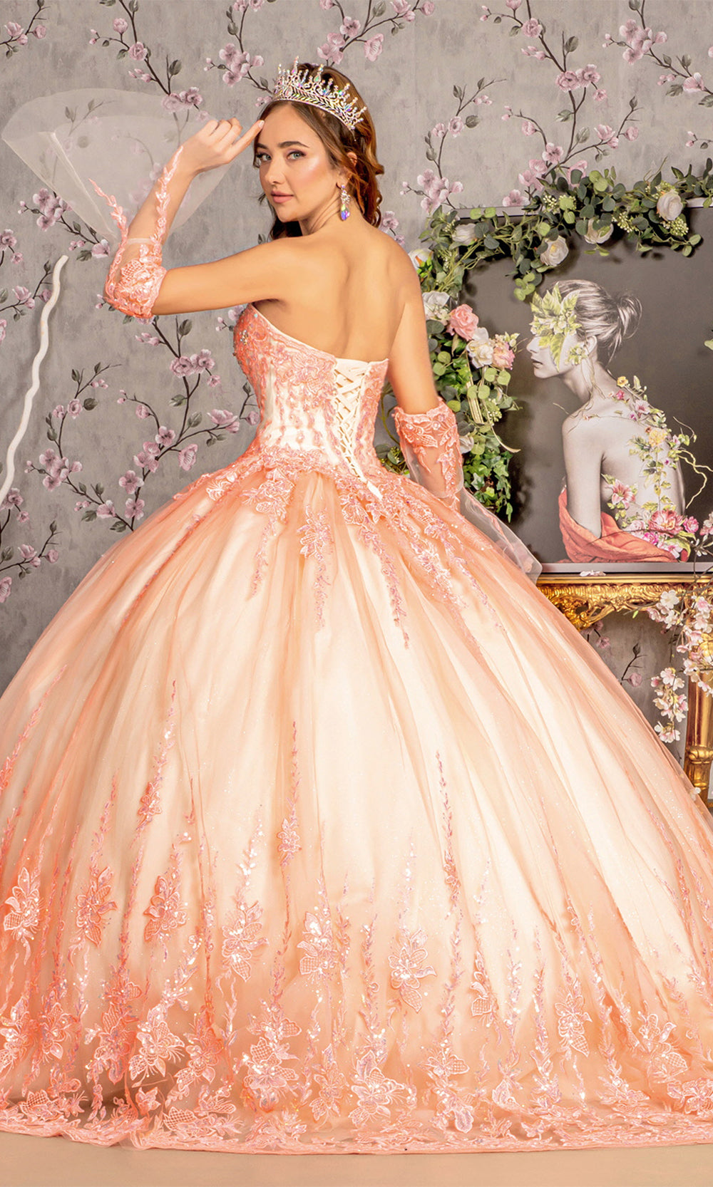 GLS by Gloria GL3235 Orange/Champagne