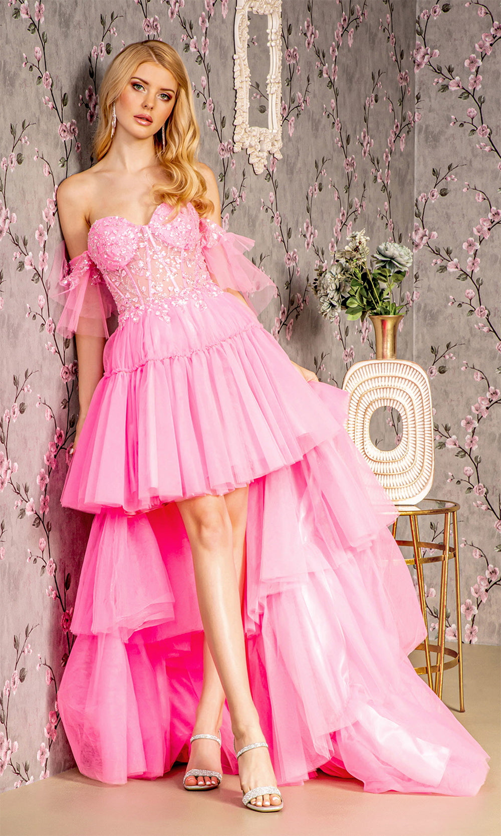 GLS by Gloria GL3396 Hot Pink