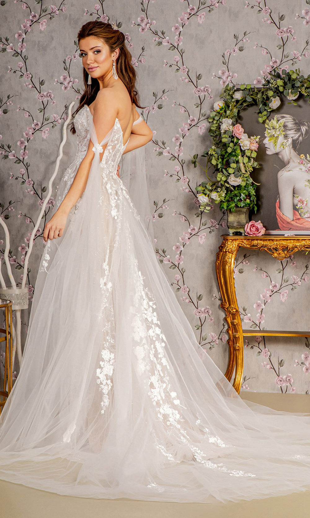 GLS by Gloria GL3428 Ivory/Champagne