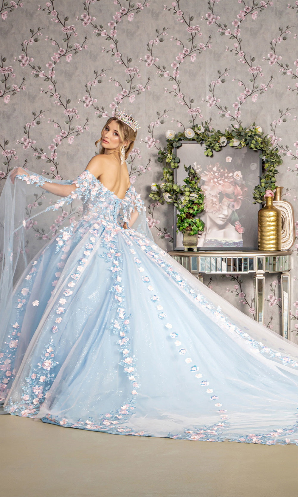 GLS by Gloria GL3468 Baby Blue