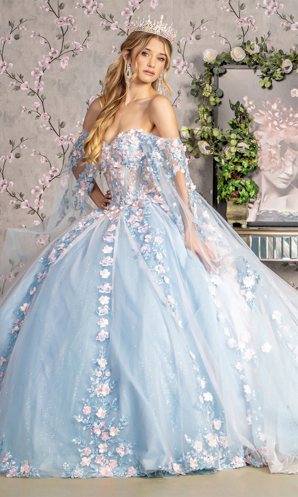 GLS by Gloria GL3468 Baby Blue