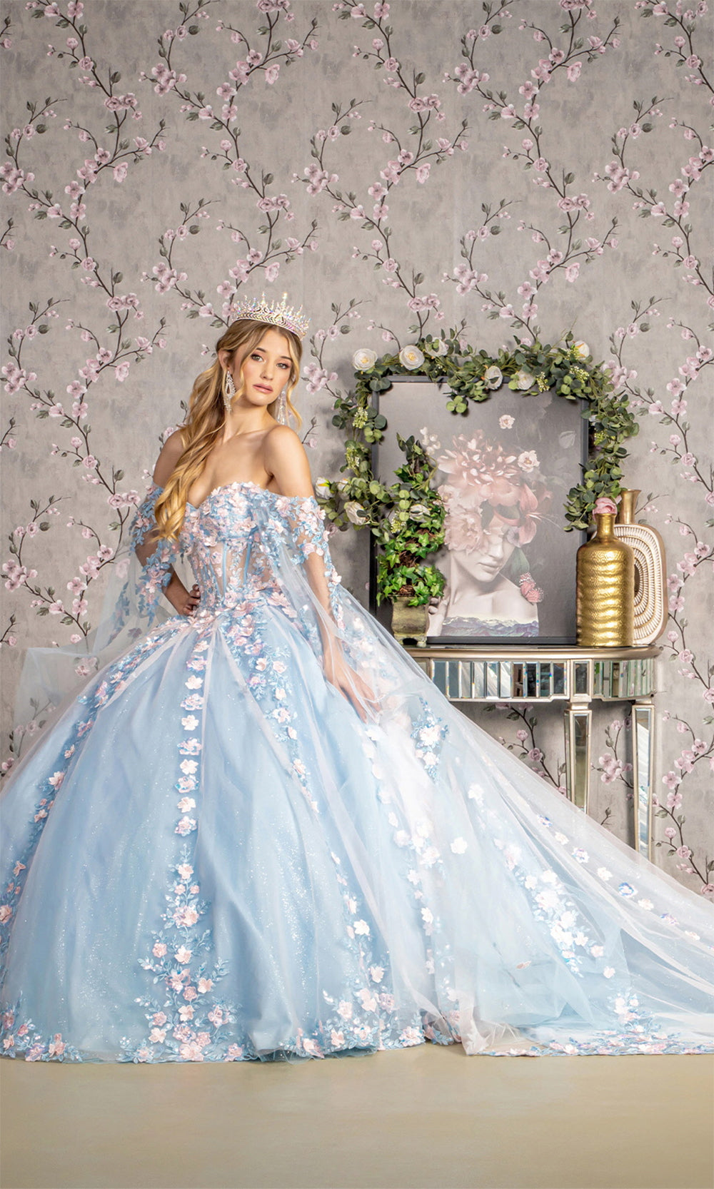 GLS by Gloria GL3468 Baby Blue