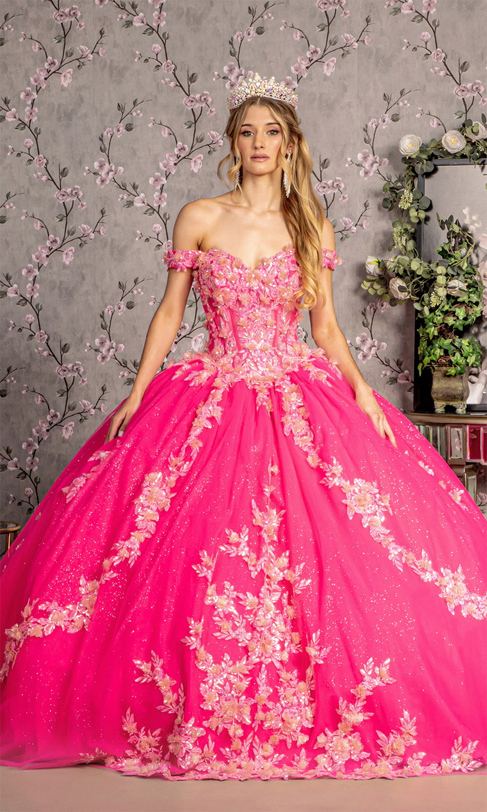 GLS by Gloria GL3469 Fuchsia