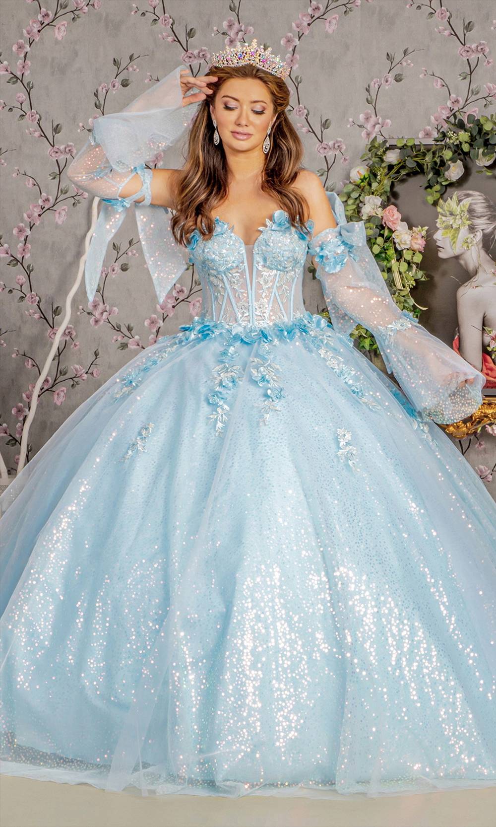 GLS by Gloria GL3486 Baby Blue