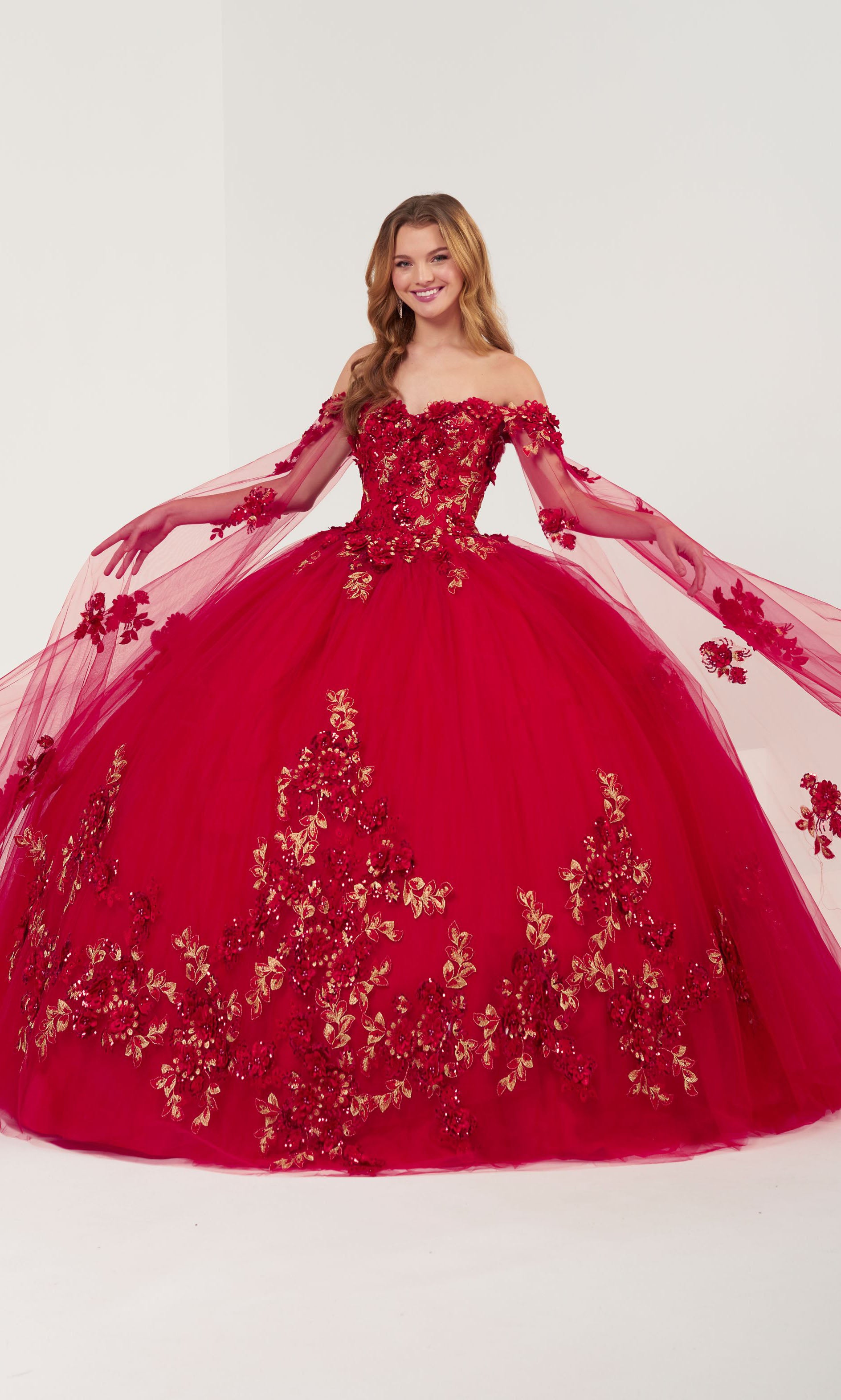 House of Wu 26008  Red/Gold