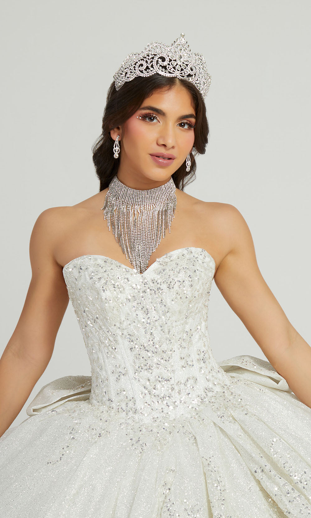 House of Wu 26053 Bridal Silver/Silver