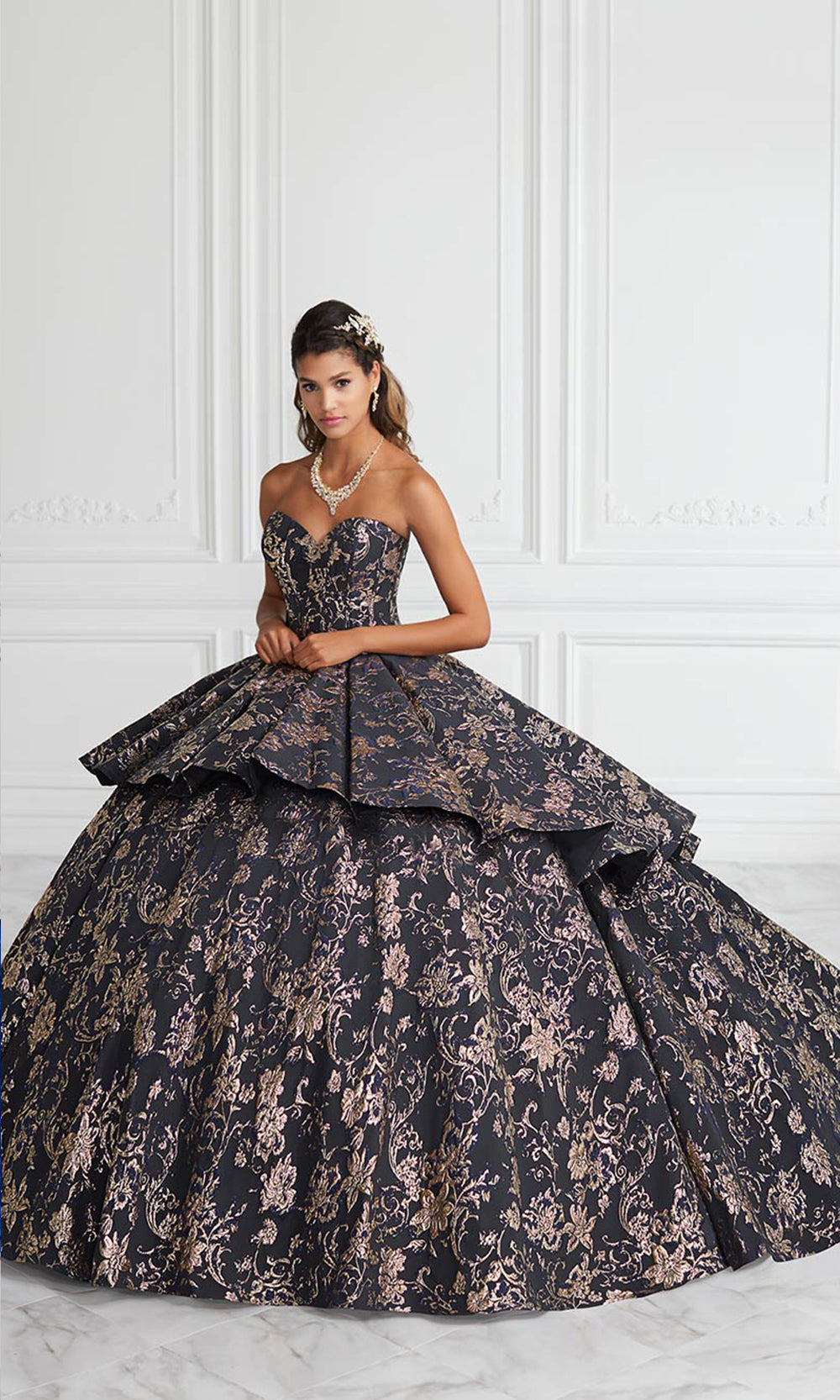 House of Wu 26947 Midnight/Gold