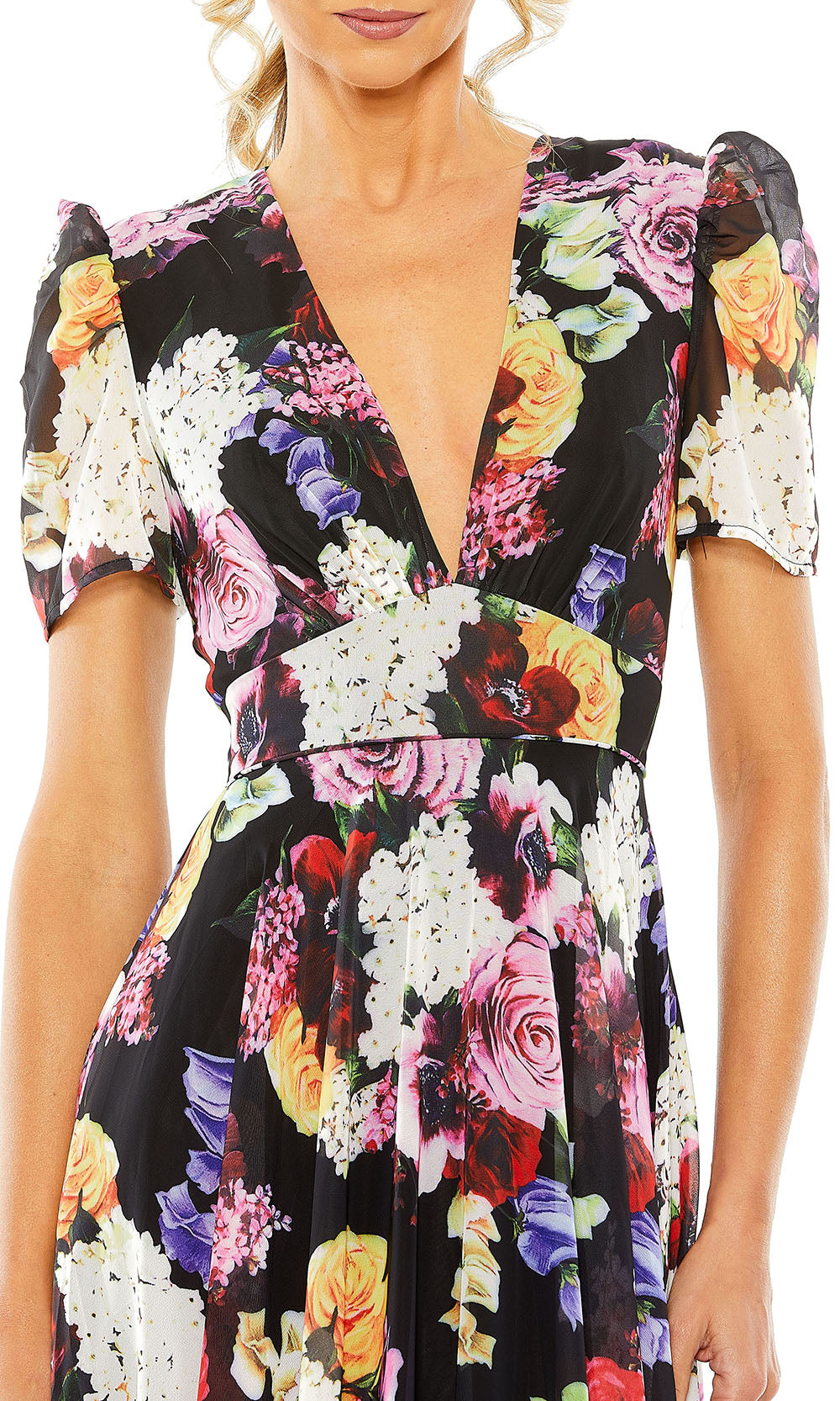 Ieena Duggal 55933 Black Multi