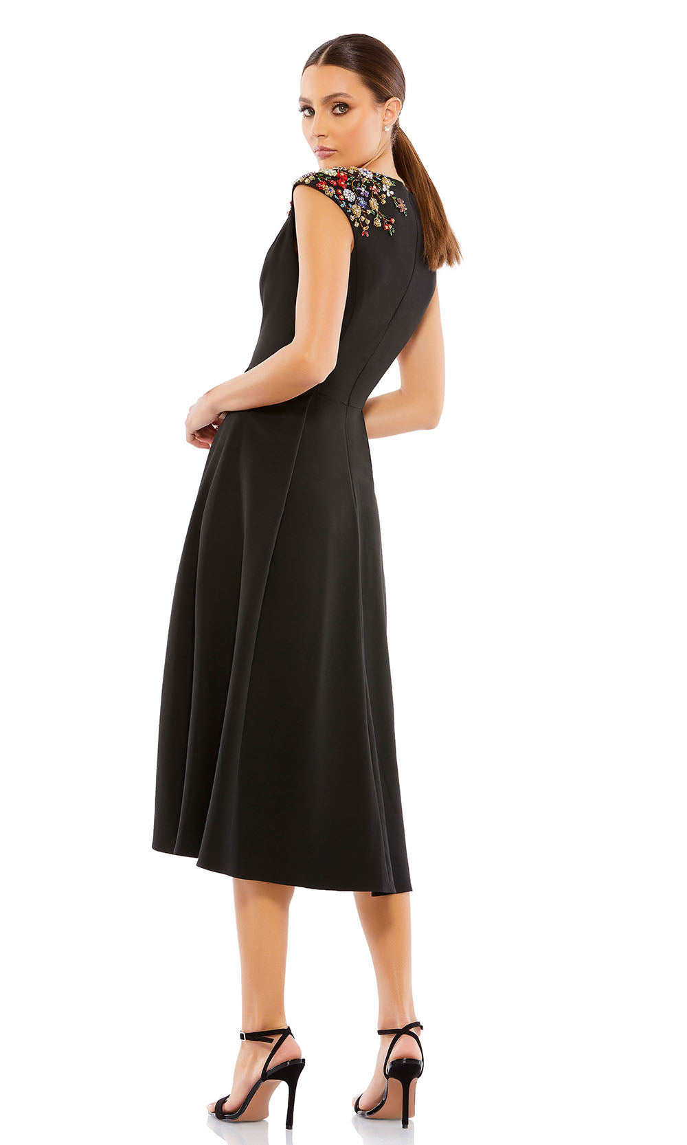 Ieena Duggal 70214 Black Multi