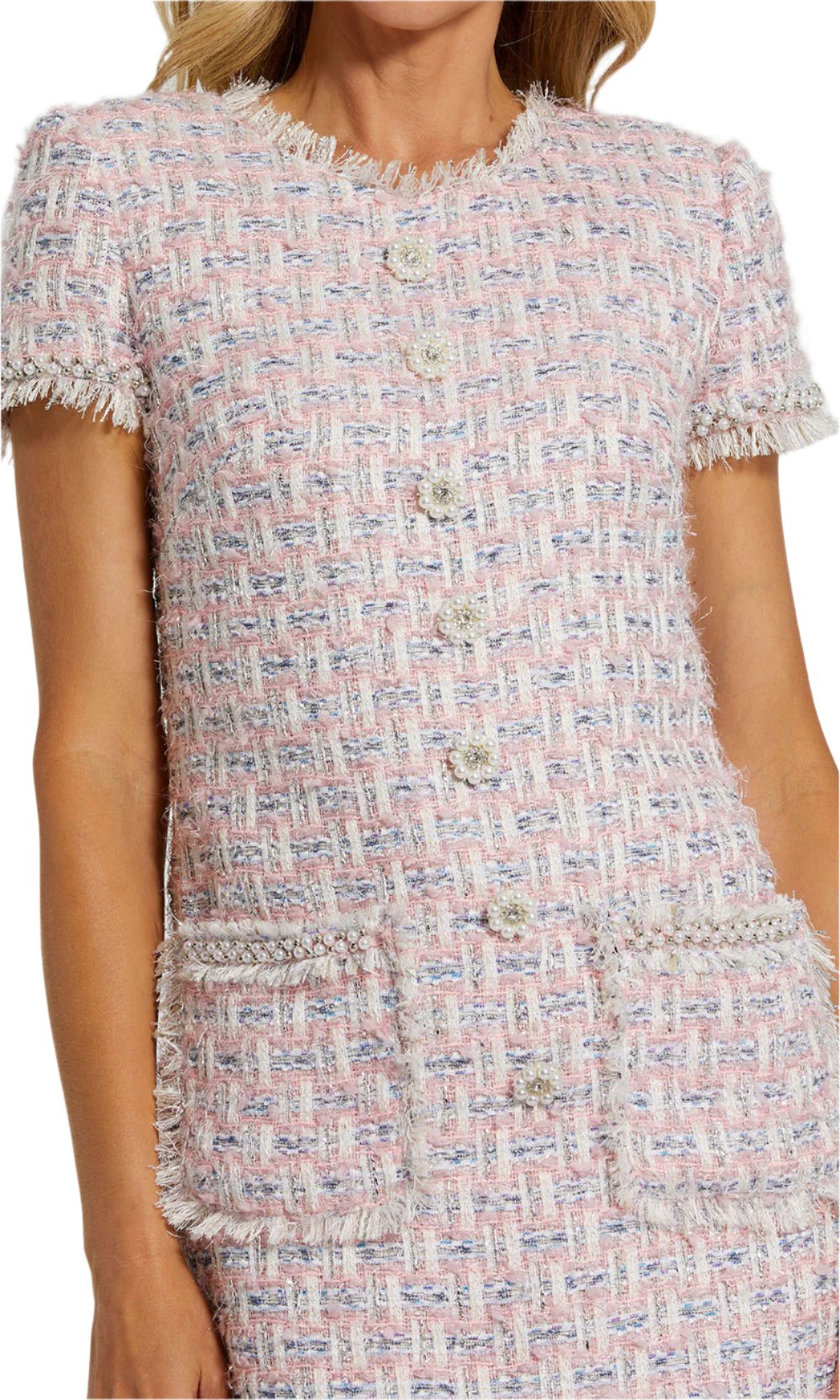 Ieena Duggal 20805 Pink Multi