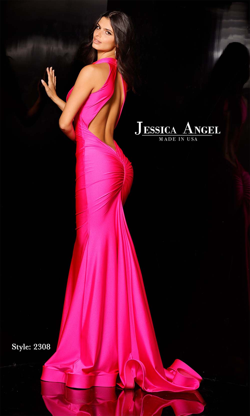 Jessica Angel 2308 Neon Pink
