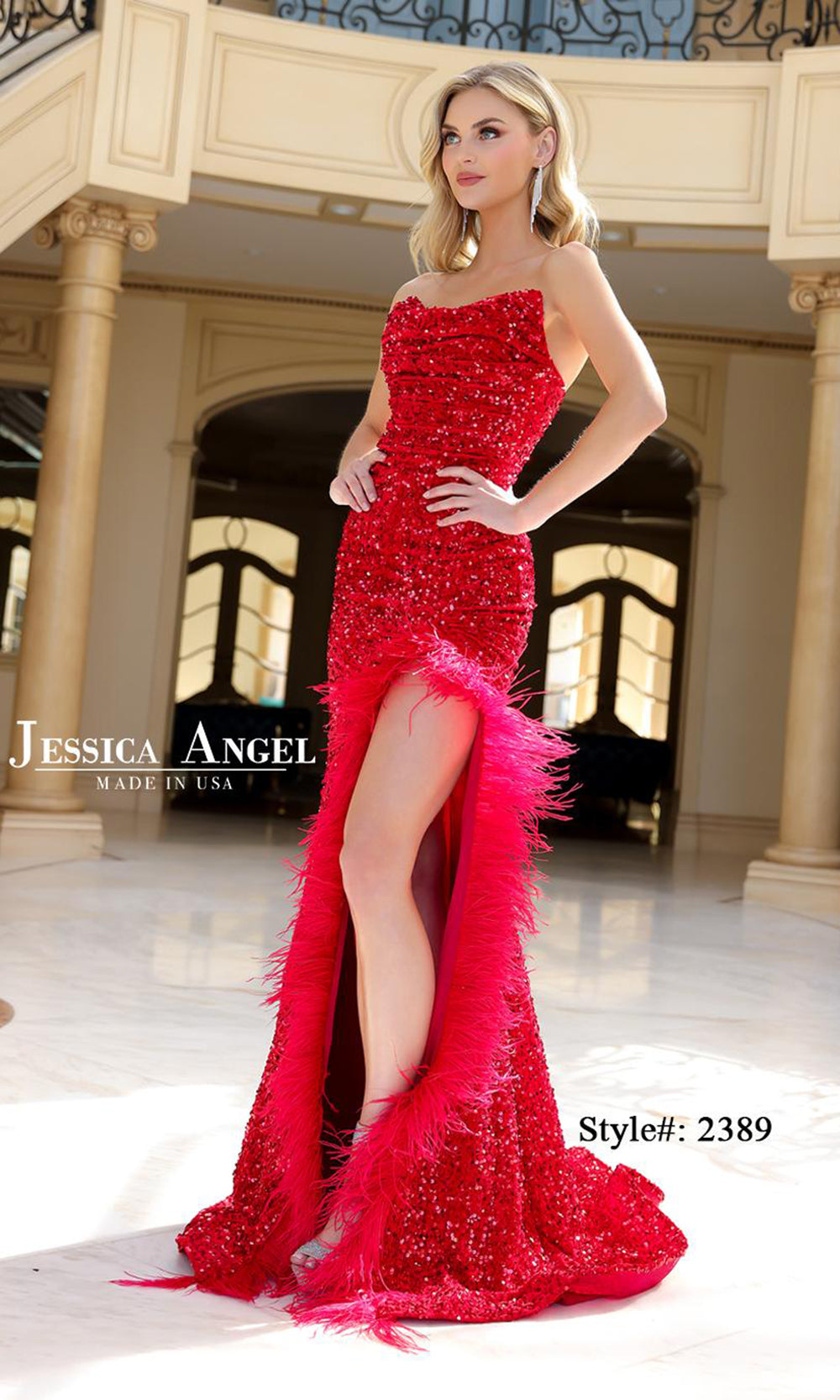 Jessica Angel 2389 Red