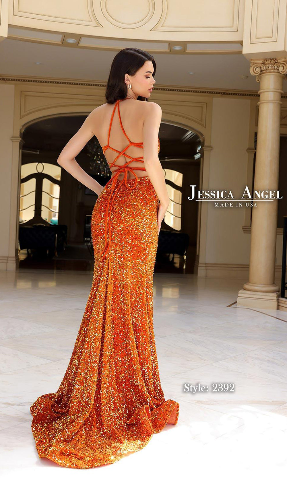 Jessica Angel 2392 Orange