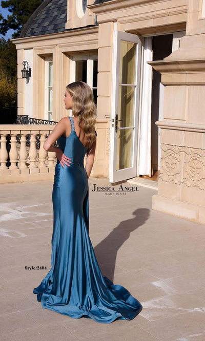Jessica Angel 2404 Rust Aqua Blue
