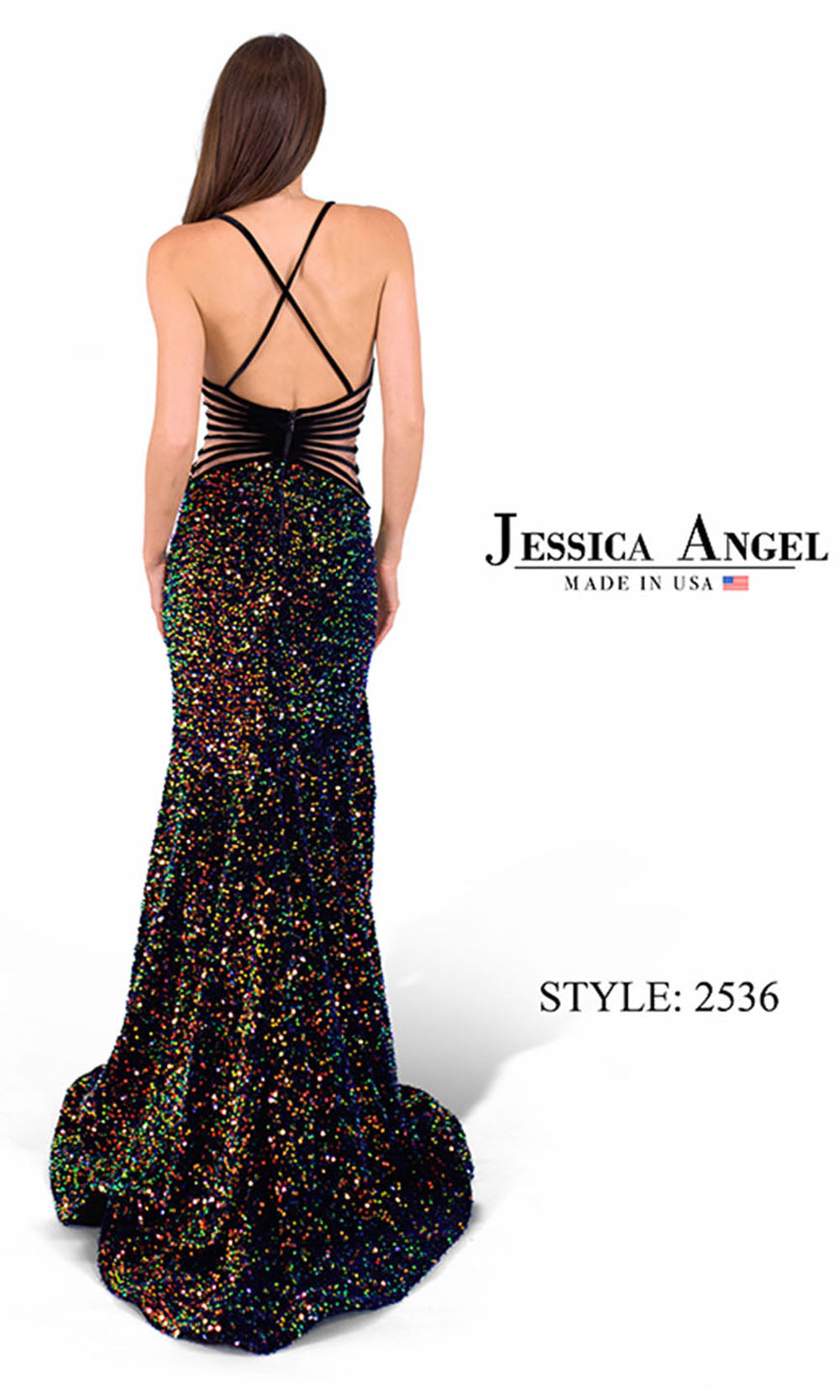 Jessica Angel 2536 Black Multi