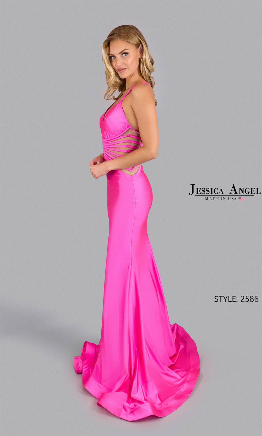 Jessica Angel 2586 Dark Neon Pink