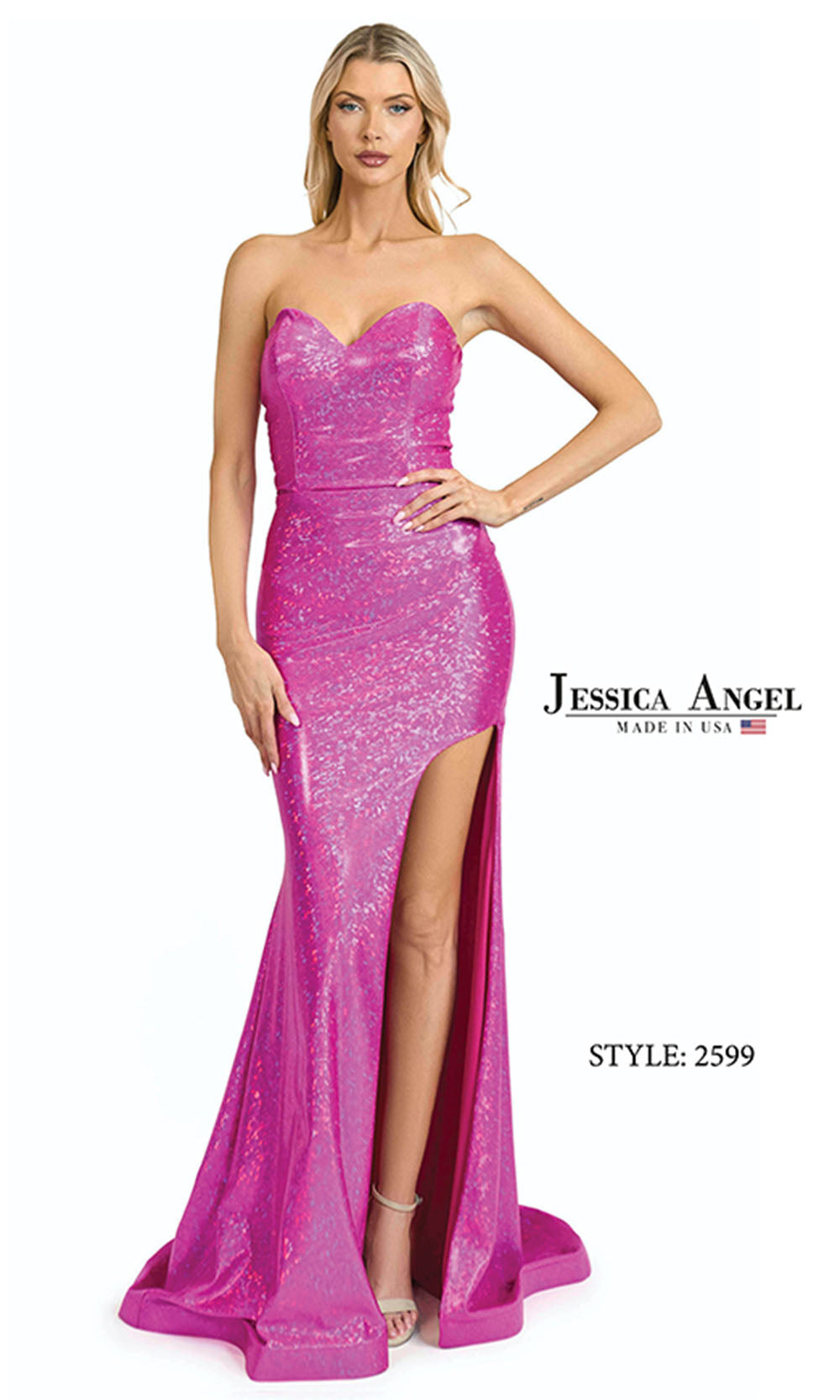Jessica Angel 2599 Neon Pink