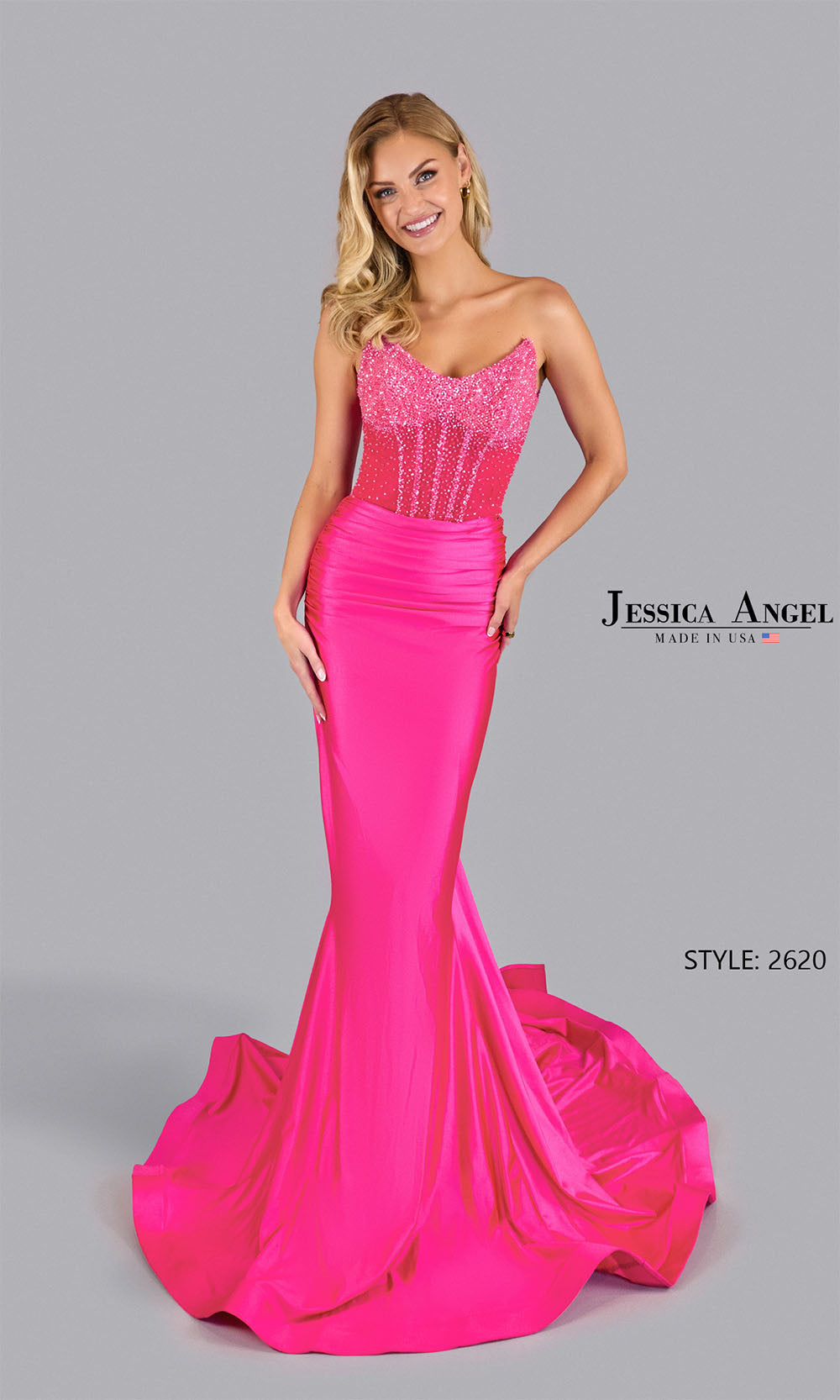 Jessica Angel 2620 Neon Pink