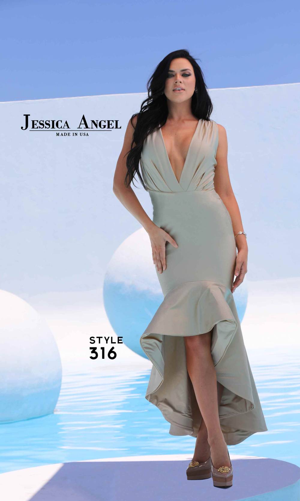 Jessica Angel 316 Light Silver