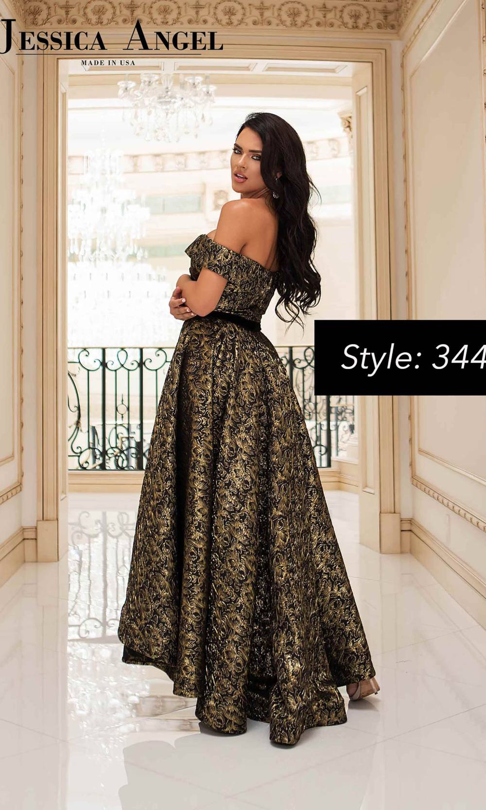 Jessica Angel 344 Black/Gold