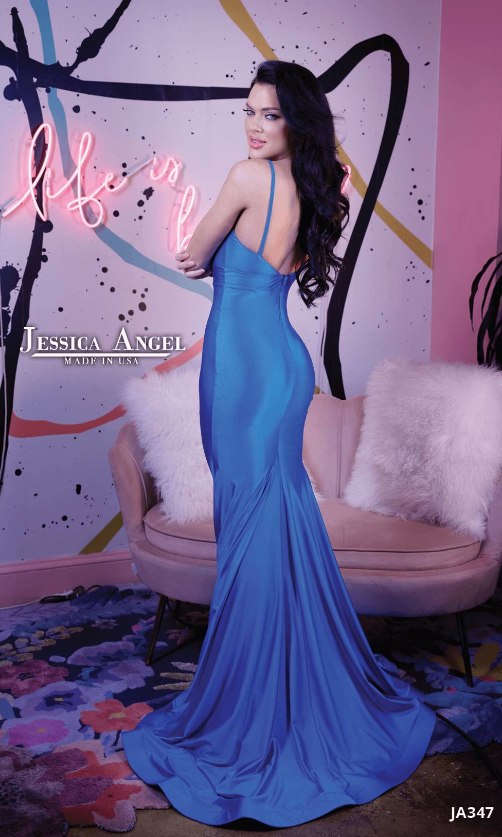 Jessica Angel 347 Blue