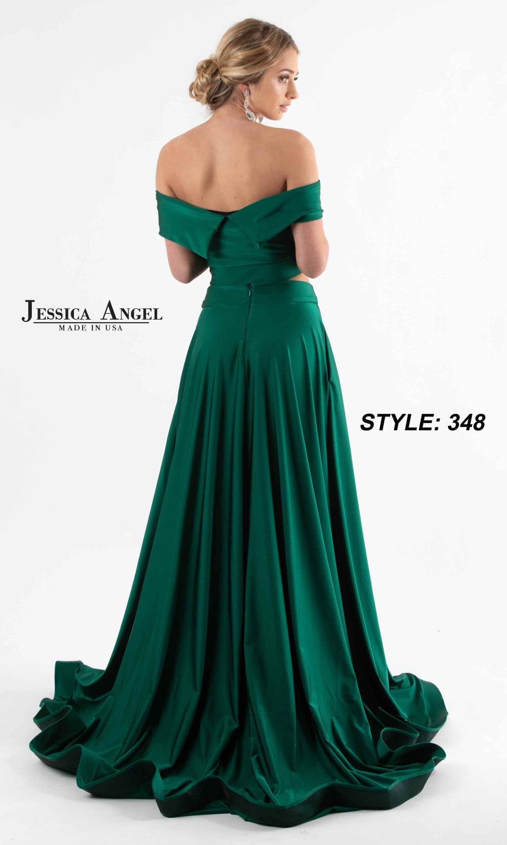 Jessica Angel 348 Dark Green