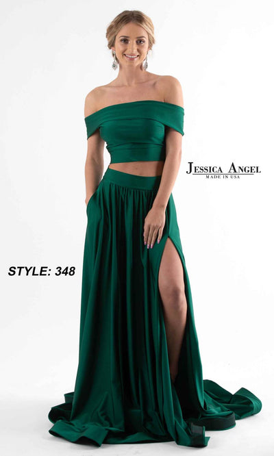 Jessica Angel 348 Dark Green