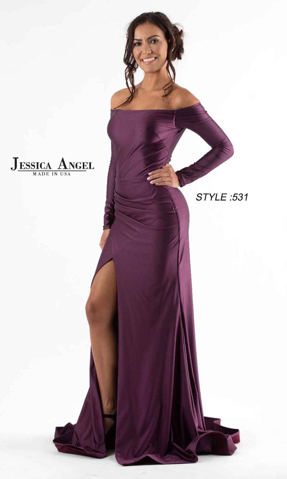 Jessica Angel 531 Eggplant