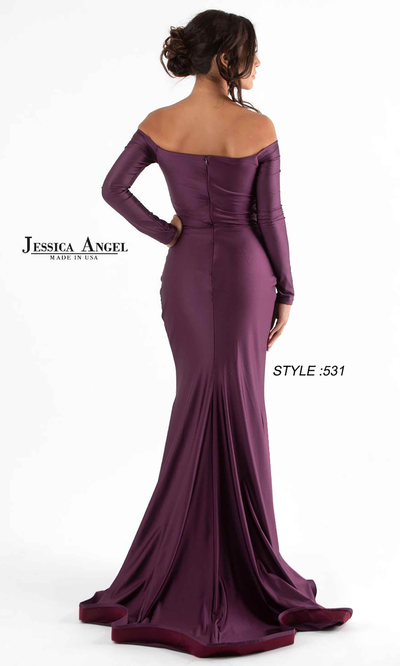 Jessica Angel 531 Eggplant 