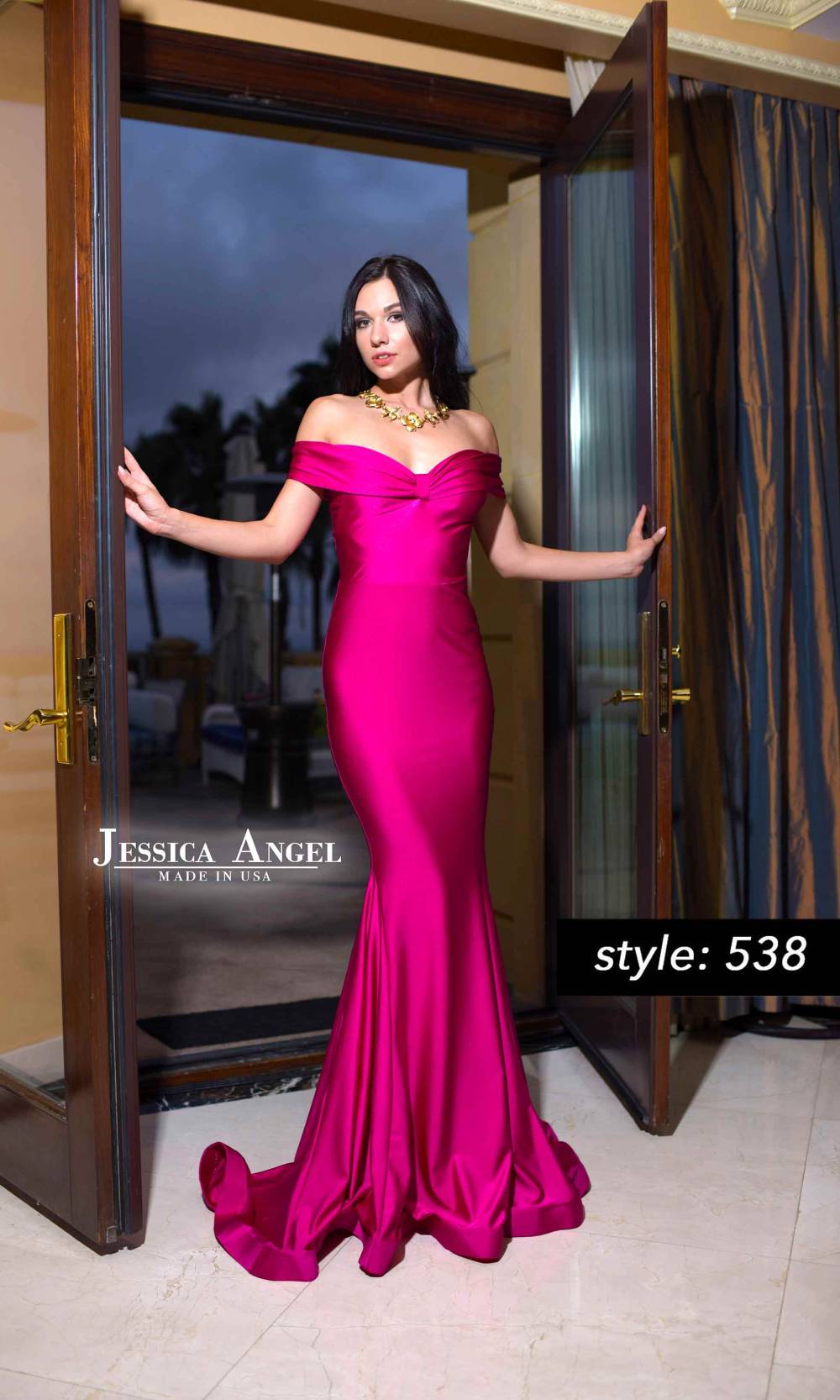 Jessica Angel 538 Fuchsia