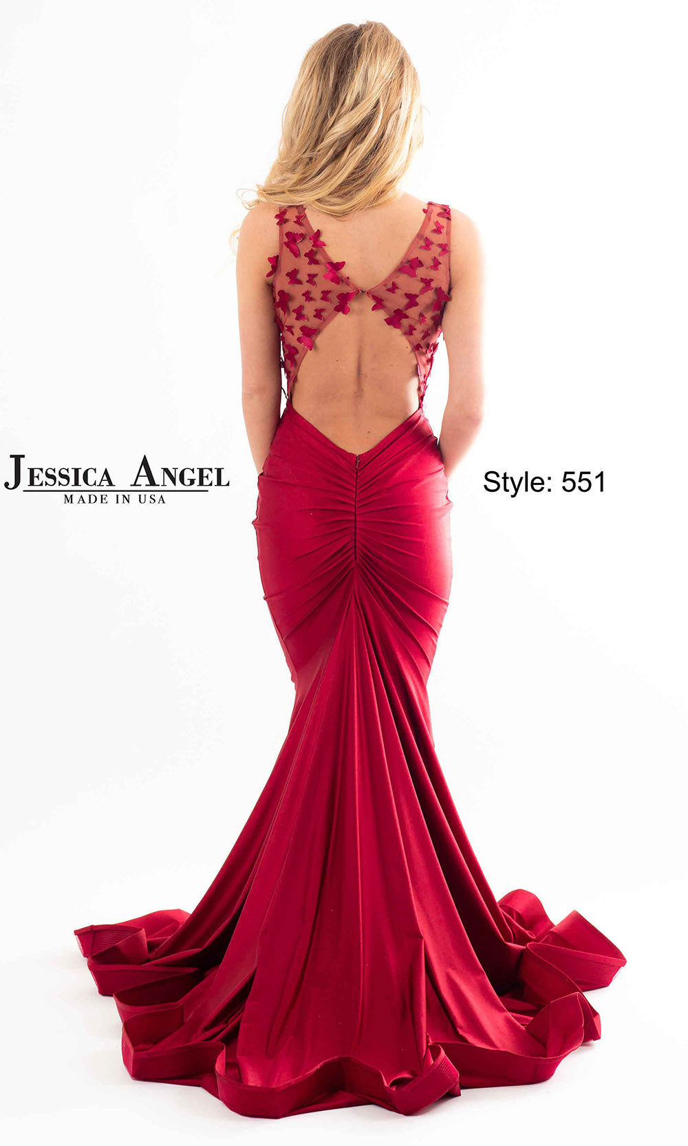 Jessica Angel 551 Beet Red