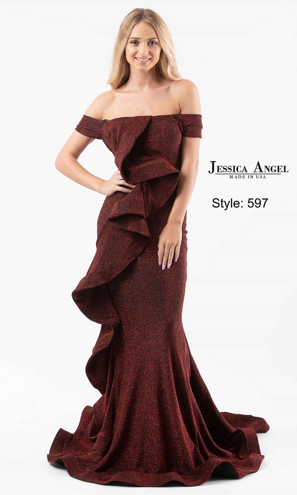 Jessica Angel 597 Maroon