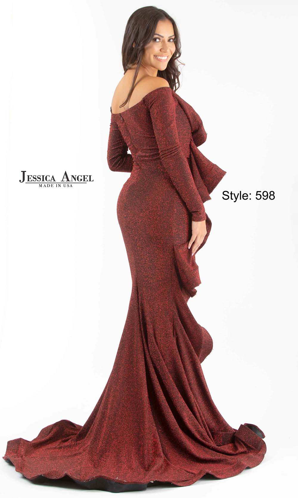 Jessica Angel 598 Maroon